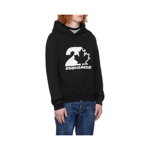 Logo-Printed Drawstring Hoodie