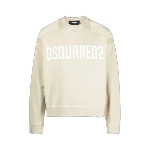 Logo-Printed Long-Sleeved Crewneck Sweatshirt