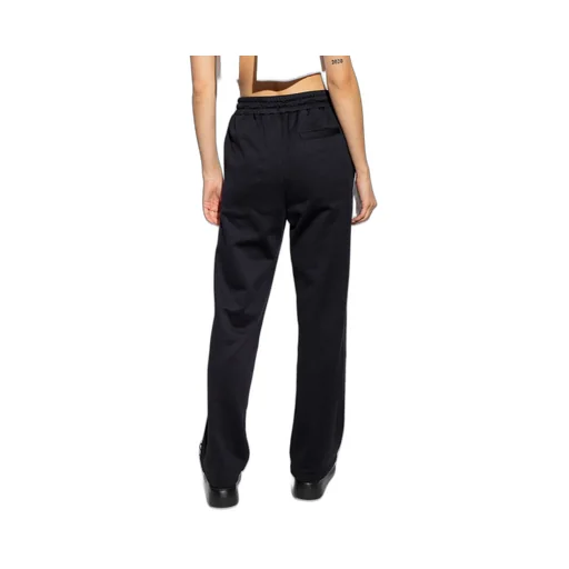 Logo Detailed Wide Leg Track Pants