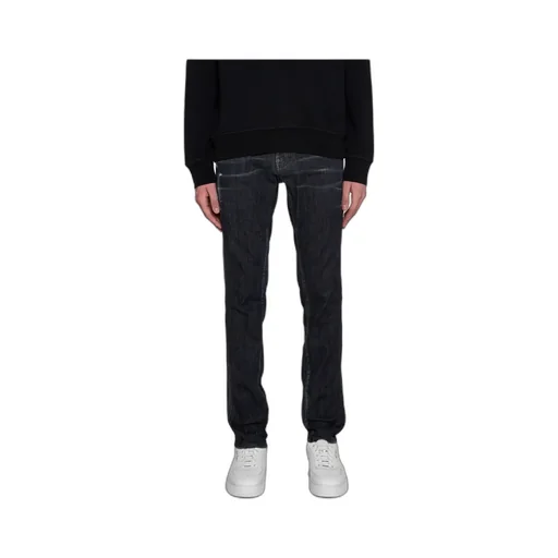 Distressed Straight Leg Jeans