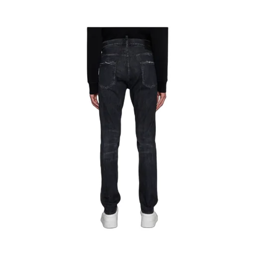 Distressed Straight Leg Jeans