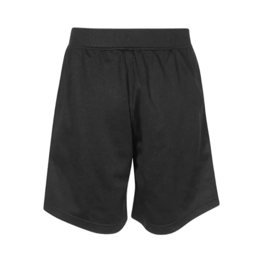 Slogan-Print Elasticated-Waist Shorts