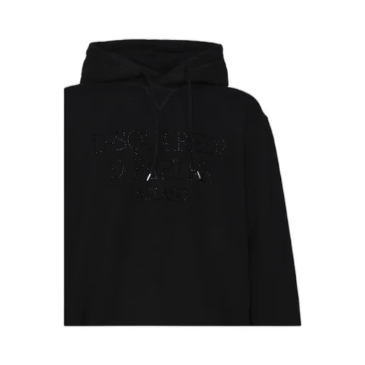 Drawstring Long-Sleeved Hoodie
