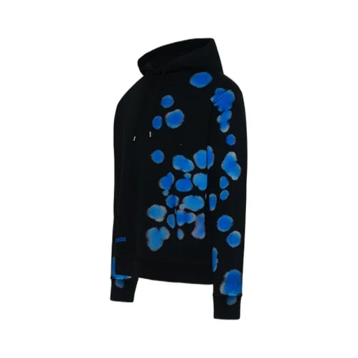 Dye-Print Cotton Hoodie
