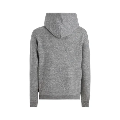 Graphic Printed Drawstring Hoodie