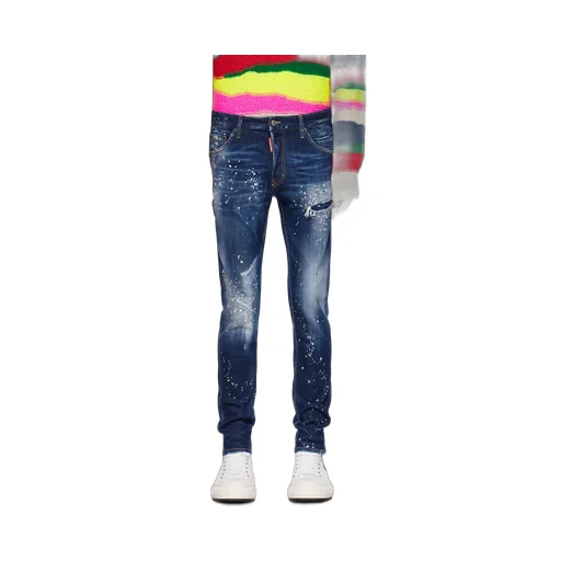 Twimphony Paint Splatter Effect Jeans