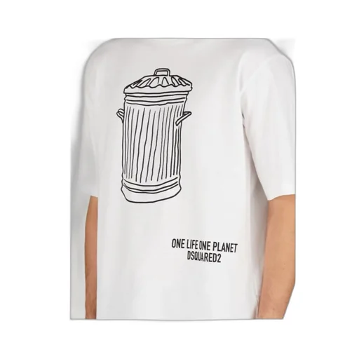 Graphic-Print Organic Cotton T-Shirt
