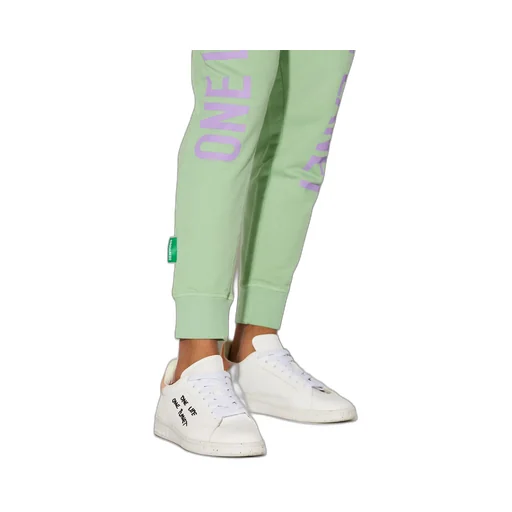 Slogan-Print Cotton Track Pants