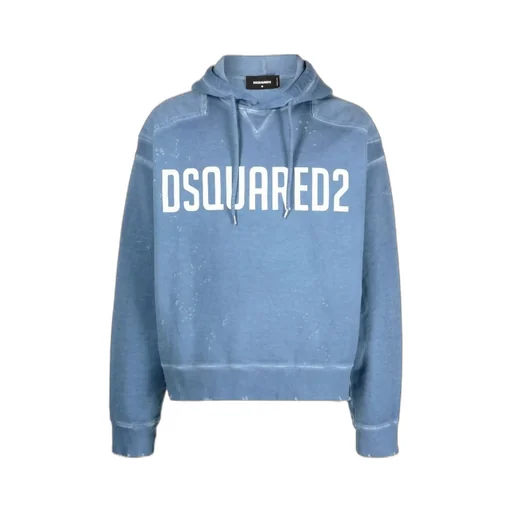 Logo Printed Drawstring Hoodie