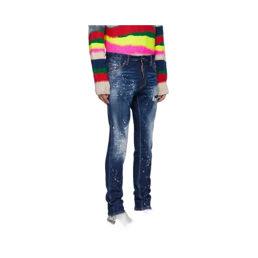 Twimphony Paint Splatter Effect Jeans
