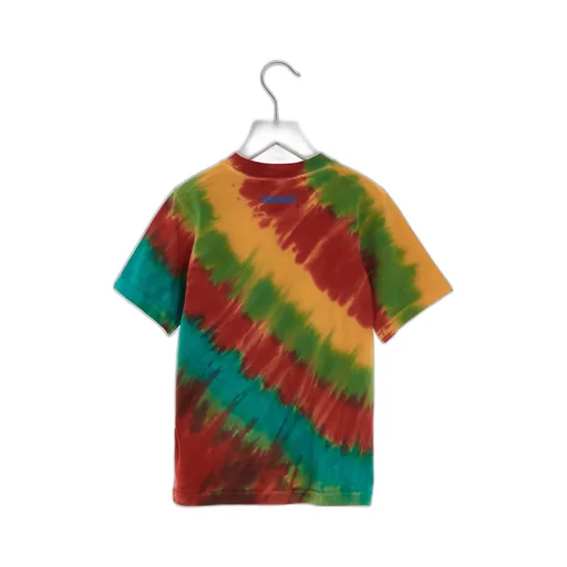 Logo-Print Tie-Dye T-Shirt
