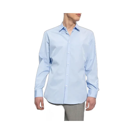 Logo-Embroidered Button-Up Shirt