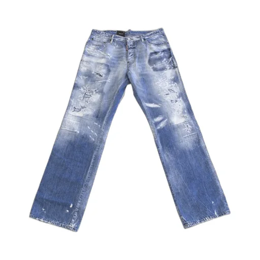 Logo Denim Pants