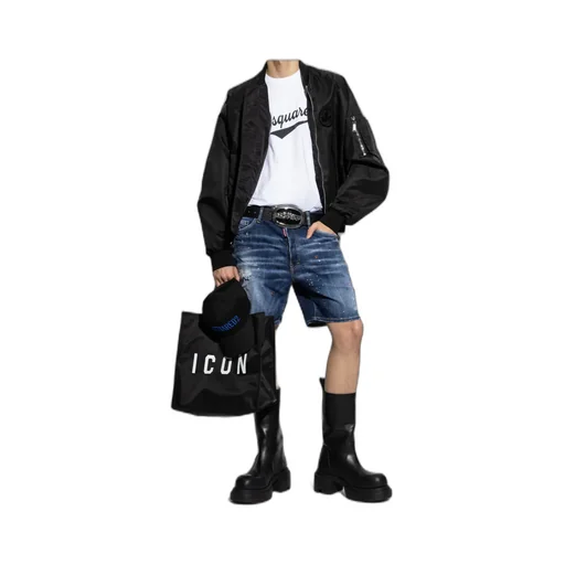 Logo-Appliqué Zipped Bomber Jacket