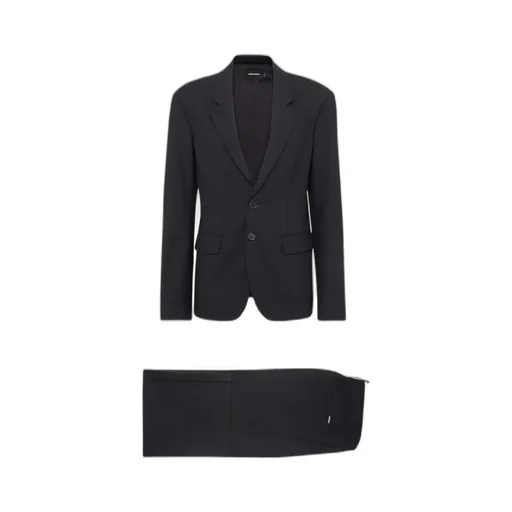 Single-Breasted Blazer And Wide-Leg Pants