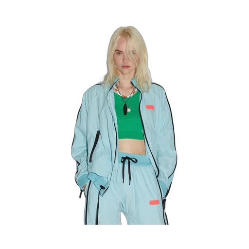 Zip-Sleeve Track Jacket
