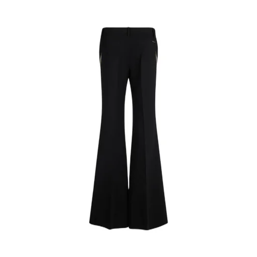 Cut-Out Detailed Flared Trousers