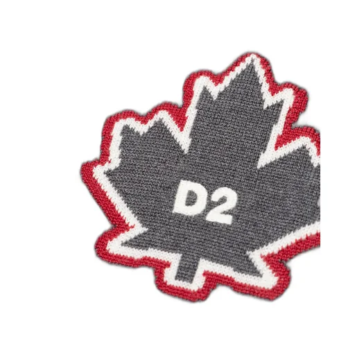 D2 Leaf Knitted Polo Shirt