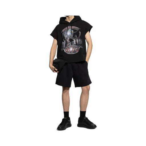 Logo-Rubberised Elasticated Waistband Shorts