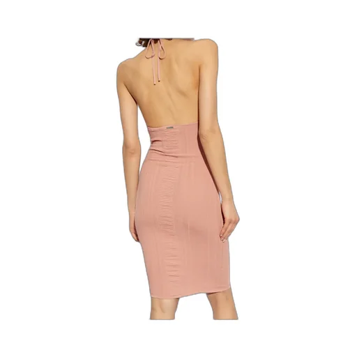 Halterneck Midi Dress
