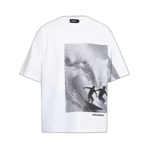Graphic-Printed Crewneck T-Shirt