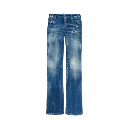 Distressed Flared Jeans