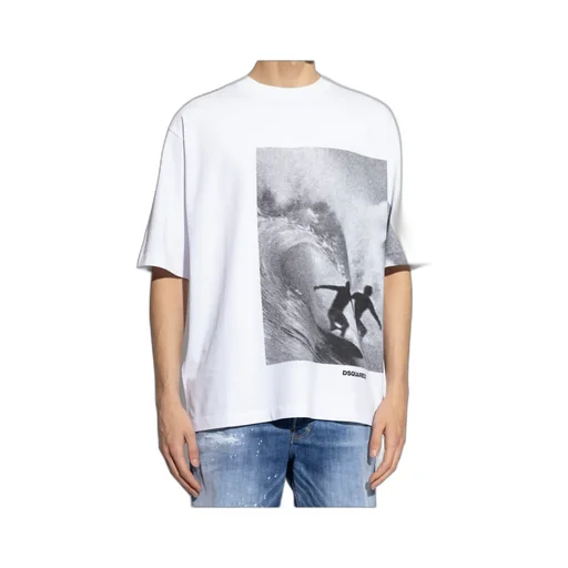 Graphic-Printed Crewneck T-Shirt