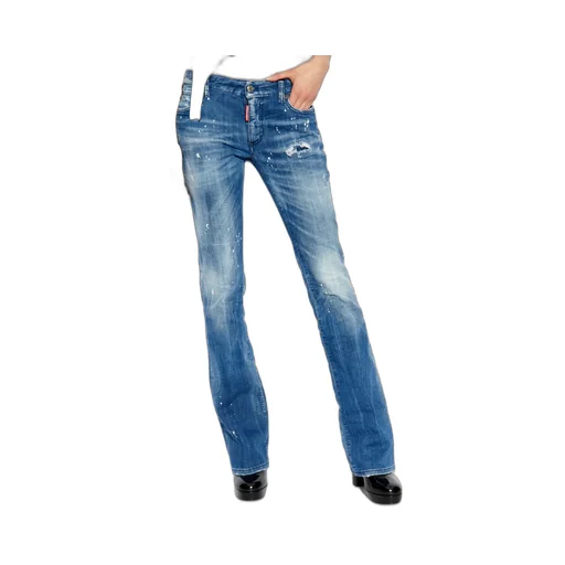 Distressed Flared Jeans
