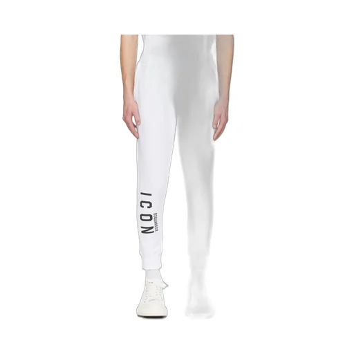 Icon Logo-Printed Tapered Leg Track Pants