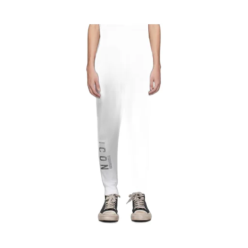 Icon Logo-Printed Tapered Leg Track Pants