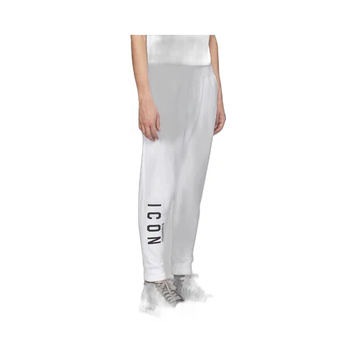 Icon Logo-Printed Tapered Leg Track Pants