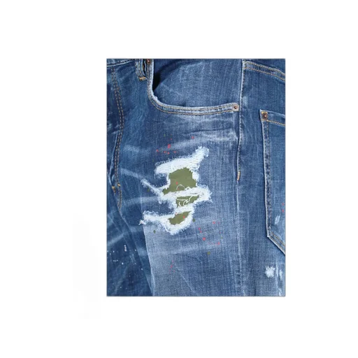Broken Knee Wash 642 Distressed Jeans