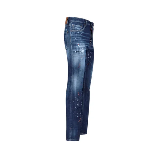 Distressed Slim Jeans