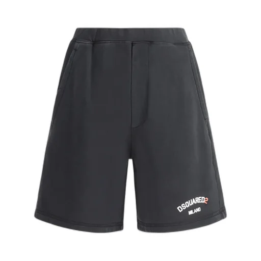 Logo-Printed Elasticated Waistband Shorts