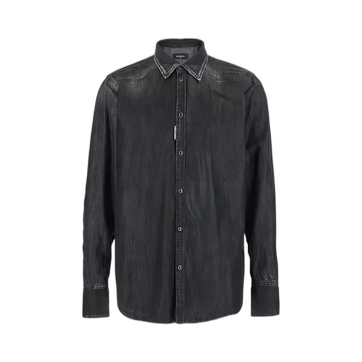 Distressed Denim Shirt