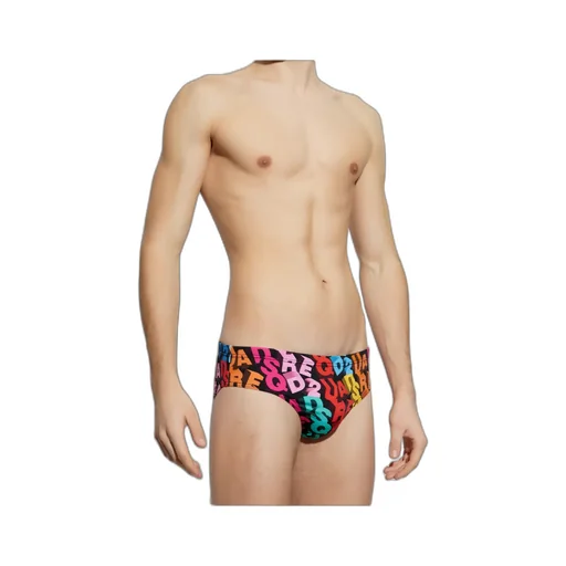 Elastic Waist Swimming Trunks