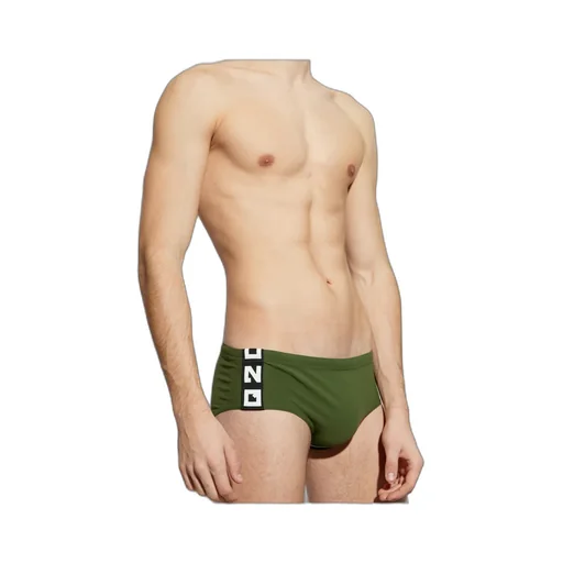 Elastic Waist Swimming Trunks