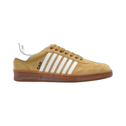Striped Low-Top Sneakers
