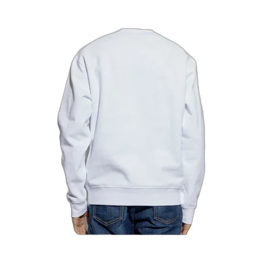 Velvet-Logo Crewneck Sweatshirt