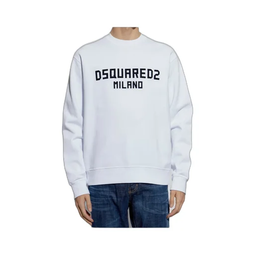 Velvet-Logo Crewneck Sweatshirt