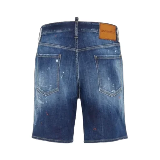 Medium Easy Wash Distressed Marine Shorts