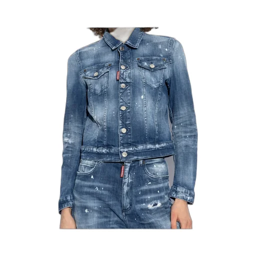 Distressed Denim Jacket
