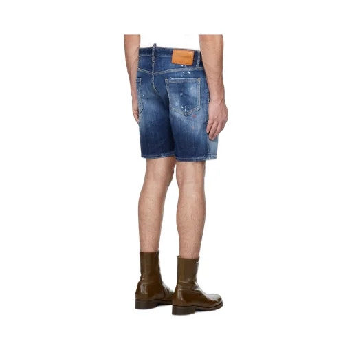 Medium Easy Wash Distressed Marine Shorts