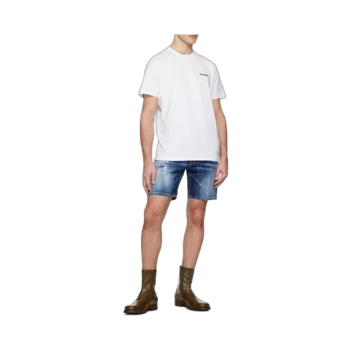 Medium Easy Wash Distressed Marine Shorts