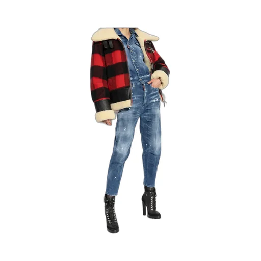 Distressed Denim Jacket