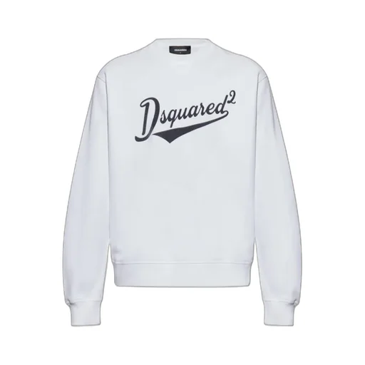 Velvet-Logo Crewneck Sweatshirt