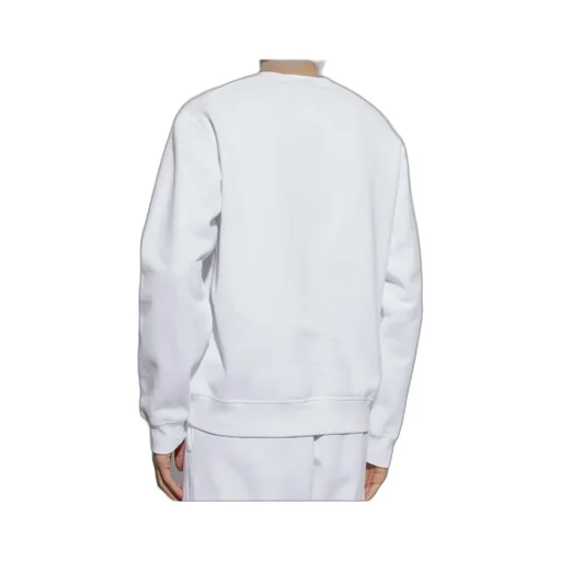 Velvet-Logo Crewneck Sweatshirt