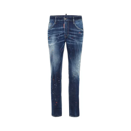 Medium Easy Wash Distressed Skater Jeans