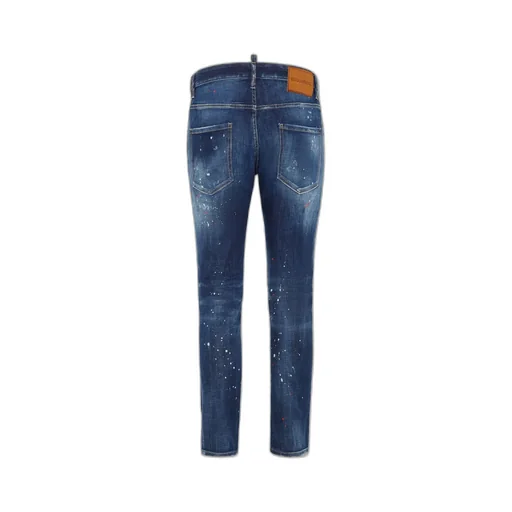 Medium Easy Wash Distressed Skater Jeans