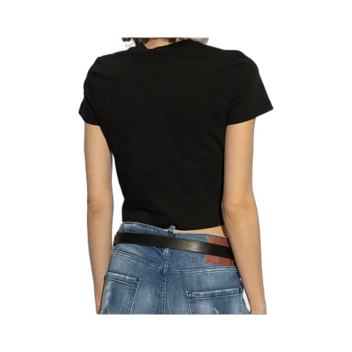 Icon Printed Cropped T-Shirt